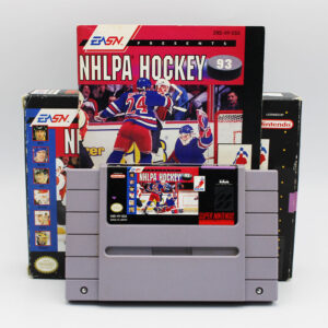 NHLPA Hockey 93 USA Game Complete In Box For Nintendo Super Nintendo SNES