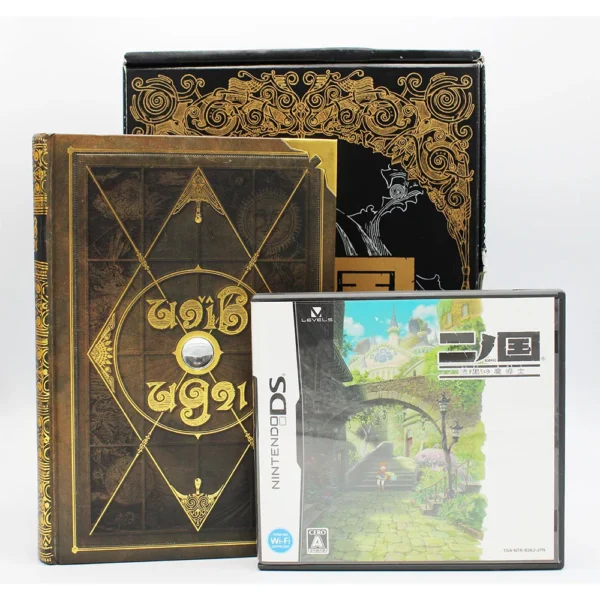 Ni no Kuni: Shikkoku no Madoushi JPN Game Limited Edition Complete In Box For Nintendo DS