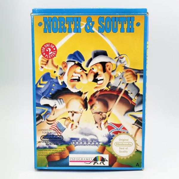 North & South PAL Game Complete In Box For Nintendo NES