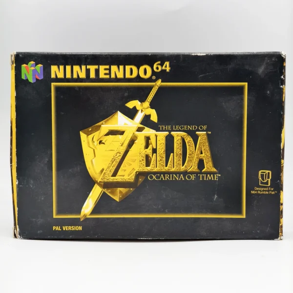 The Legend of Zelda Ocarina Of Time PAL Complete In Box For Nintendo N64