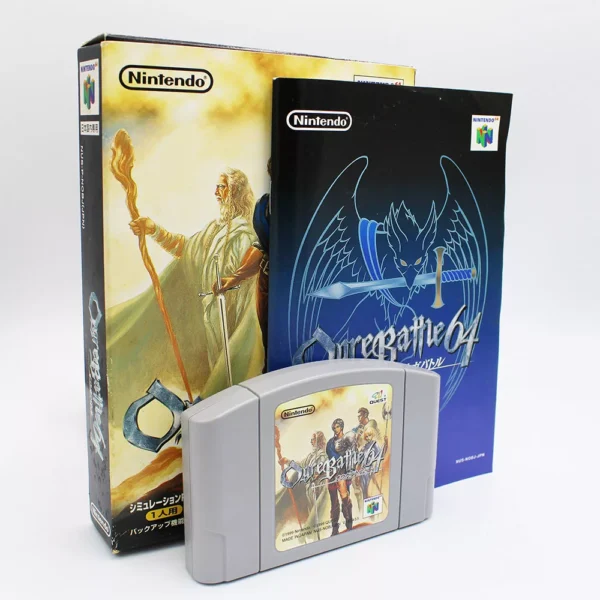 Ogre Battle 64 JPN Game Complete In Box For Nintendo N64