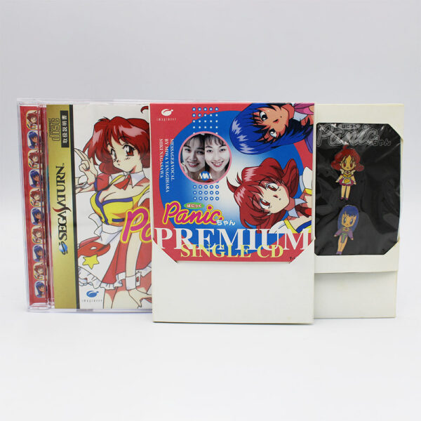 Panic Chan (1st Print) JPN Game Complete In Box For Sega Saturn