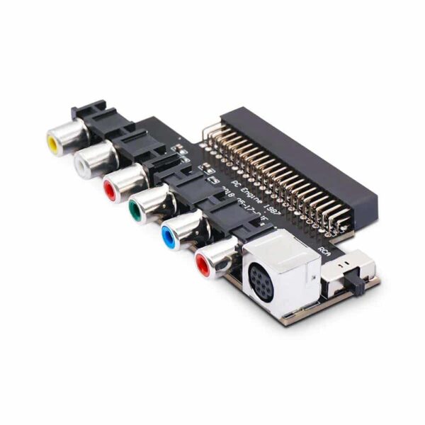 NEC PC Engine / Turbografx 16 Plug In RGBS AV Video Booster Output Board