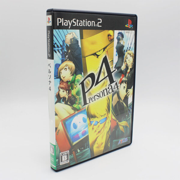 Persona 4 JPN Game Complete In Box For Sony PS2 Playstation 2