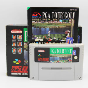 PGA Tour Golf PAL Game Complete In Box For Nintendo Super Nintendo SNES