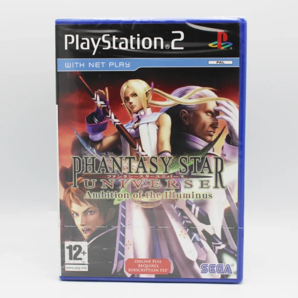 Phantasy Star Universe Ambition Of The Illuminus PAL Game Complete In Box Sealed For Sony Playstation 2