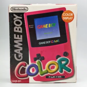Nintendo Game Boy Color GBC CGB-001 Pink Boxed JPN Console