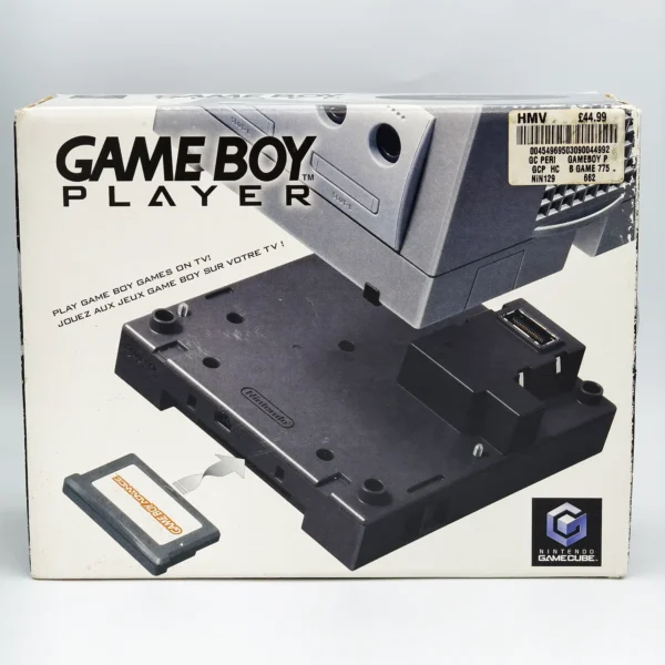 Official DOL A GPK Game Boy Player PAL Complete In Box For Nintendo Gamecube - Black