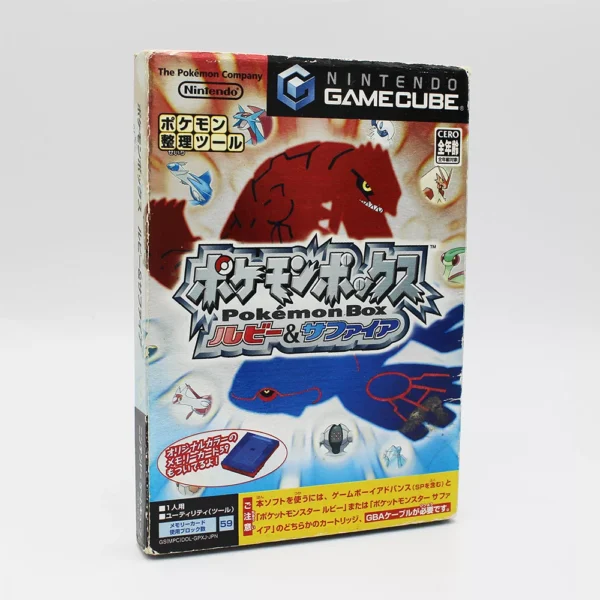 Pokemon Box Ruby and Sapphire JPN Game Boxed For Nintendo Gamecube