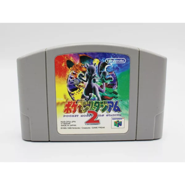 Pokemon Pocket Monsters Stadium 2 JPN Game Cart Only For Nintendo N64