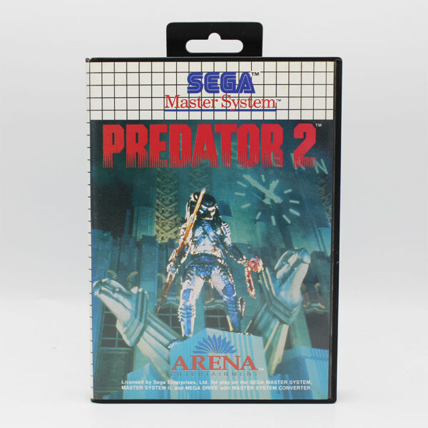 Predator 2 PAL Game Complete In Box For Sega Master System