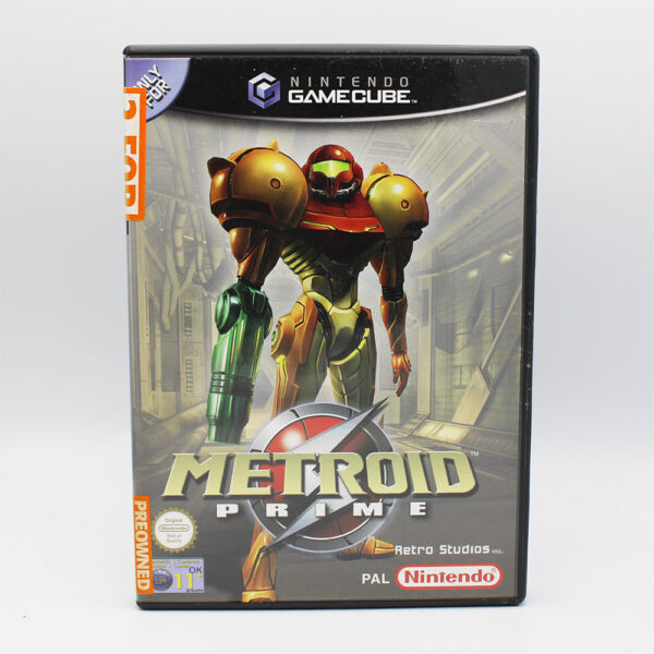 Metroid Prime PAL Game Complete In Box For Nintendo Gamecube