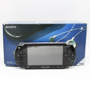 Sony PSP PSP-1003 G1 Black Giga Pack Boxed PAL Console