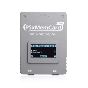 Bitfunx Sony Playstation / Playstation 2 PSxMemCard Gen2 – Grey
