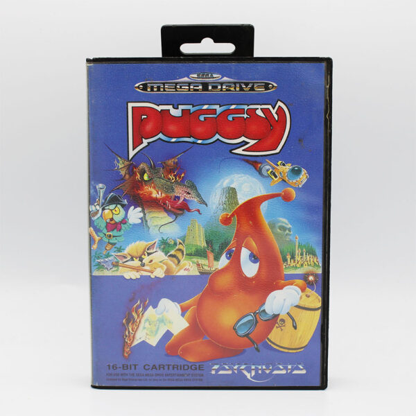 Puggsy PAL Game Complete In Box For Sega Mega Drive