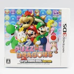 Puzzle & Dragons Super Mario Bros. Edition JPN Game Boxed For Nintendo 3DS