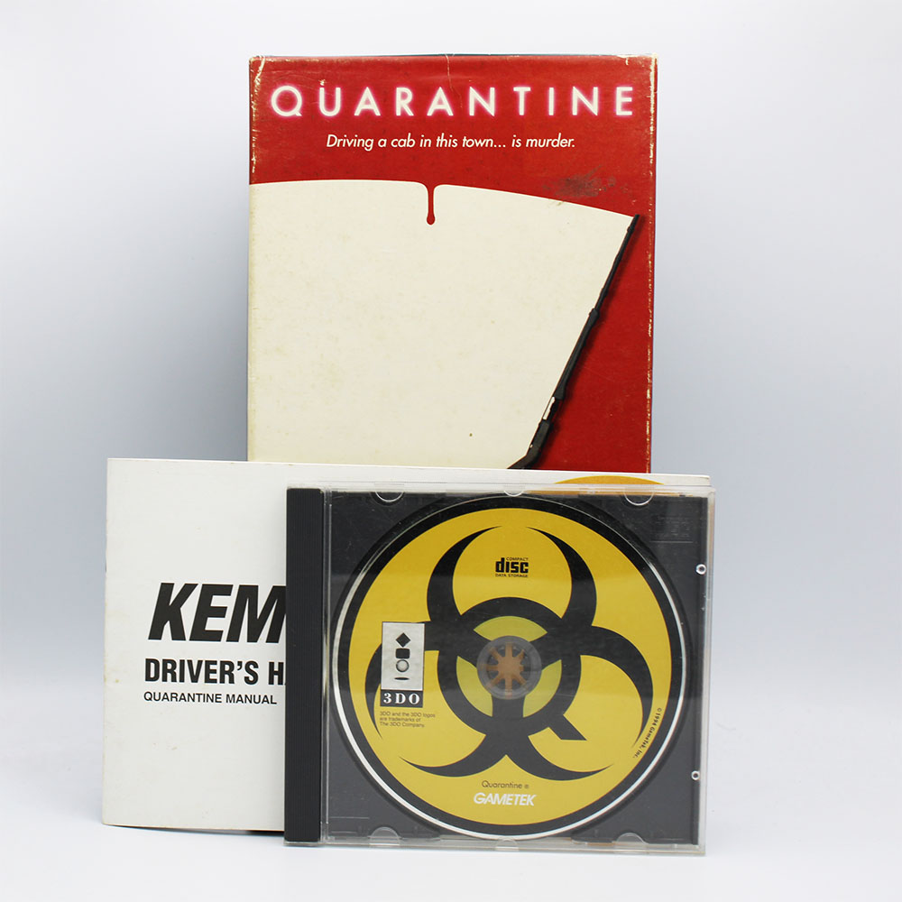 Retrofix Quarantine PAL Game Complete In Big Box For 3DO - RetroFix