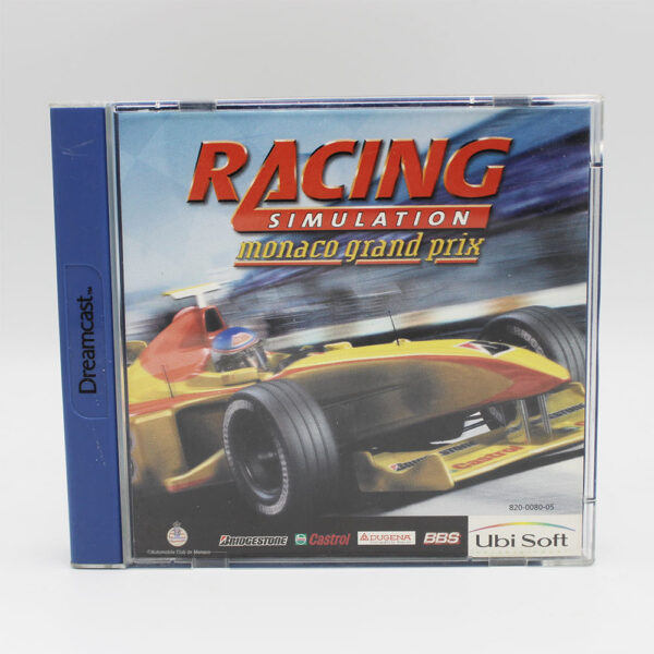 Monaco Grand Prix Racing Simulation PAL Game Complete In Box For Sega Dreamcast
