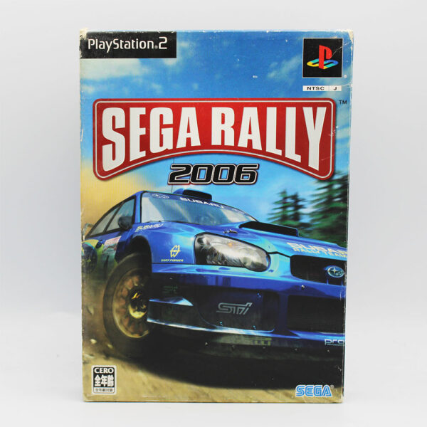 SEGA Rally 2006 And Championship Double Pack JPN Game Complete In Box For Sony PS2 Playstation 2