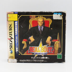 Real Bout Fatal Fury JPN Game Complete In Box For Sega Saturn