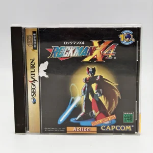 Rockman X4 JPN Game Complete In Box For Sega Saturn