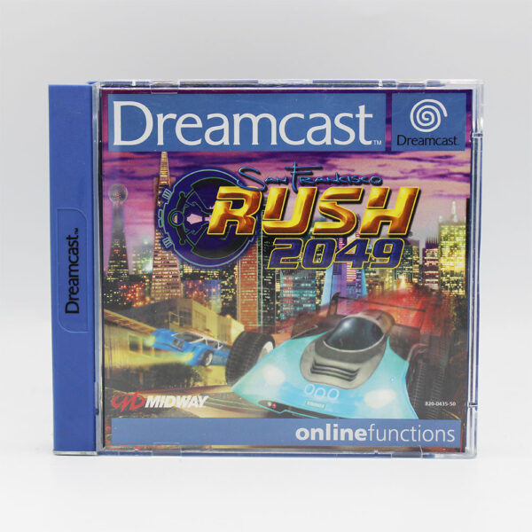 San Francisco Rush 2049 PAL Game Complete In Box For Sega Dreamcast