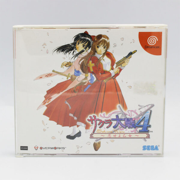 Sakura Wars 4 JPN Game Complete In Box For Sega Dreamcast