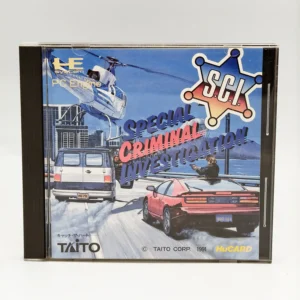 S.C.I Special Criminal Investigation JPN Game Complete In Box For NEC PC Engine