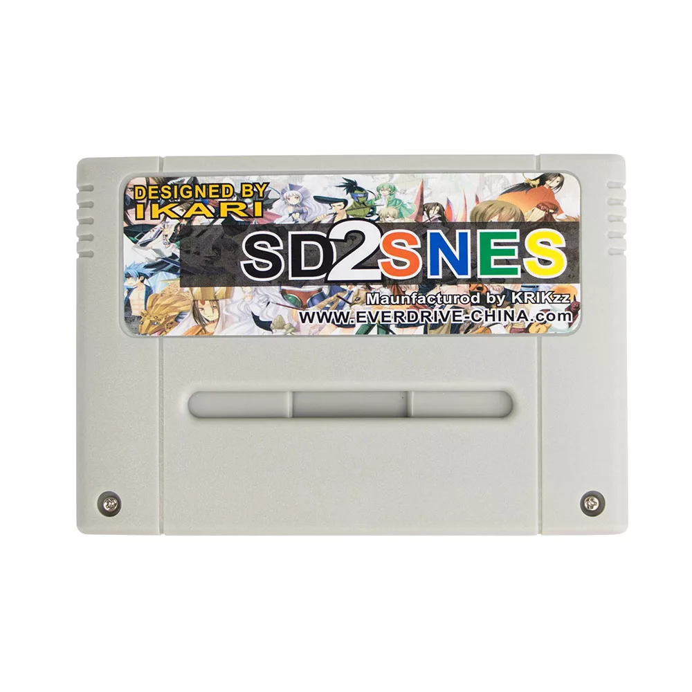 SD2SNES Rev X Flash Game Card Turbo Drive Micro SD For Nintendo SNES ...