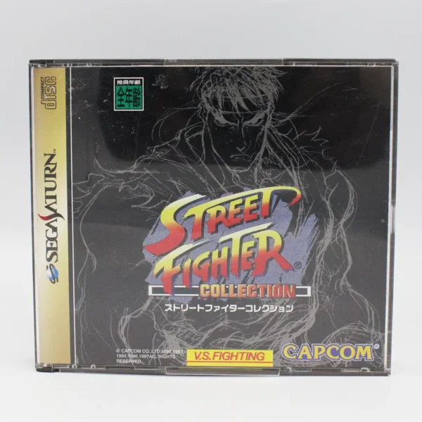 Street Fighter Collection JPN Game Complete In Box For Sega Saturn