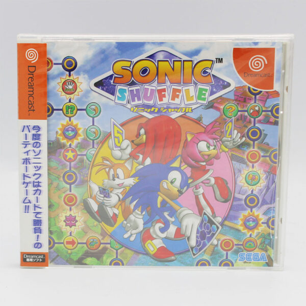 Sonic Shuffle JPN Game New Sealed For Sega Dreamcast