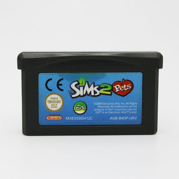 Sims 2 Pets Game Cart Only PAL For Nintendo Game Boy Advance
