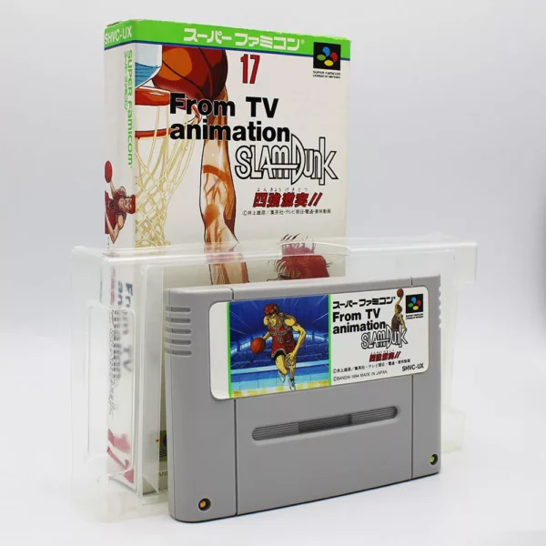 Slam Dunk From TV Animation JPN Game Boxed For Nintendo Super Famicom