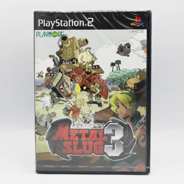 Metal Slug 3 JPN Game Complete In Box Sealed For Sony Playstation 2