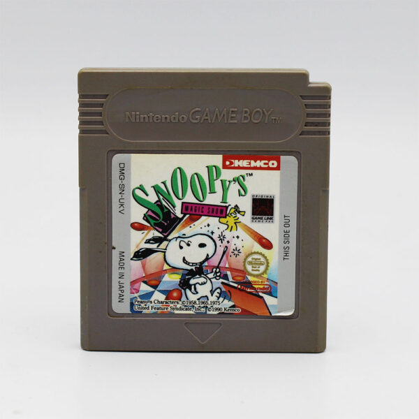 Snoopy’s Magic Show Cart Only PAL Game For Nintendo Game Boy