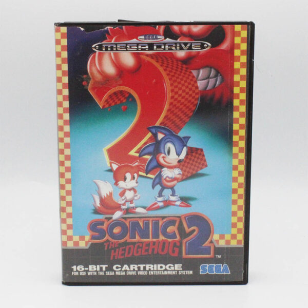 Sonic The Hedgehog 2 PAL Game Complete In Box For Sega Mega Drive