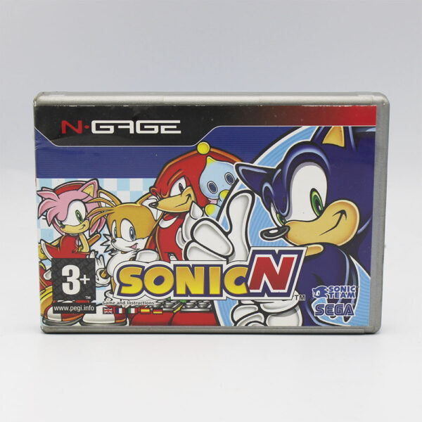 Sonic N PAL Game Complete In Box For Nokia N-Gage