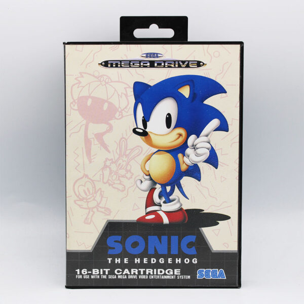 Sonic The Hedgehog PAL Game Boxed For Sega Mega Drive