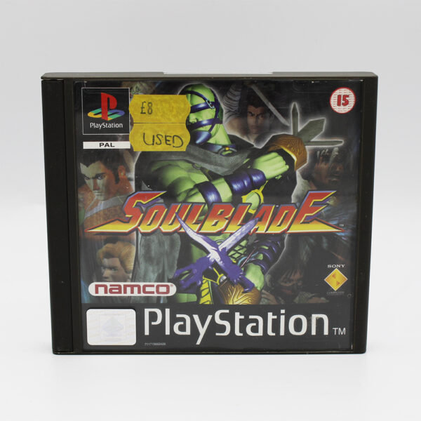 Soul Blade PAL Game Complete In Box For Sony Playstation