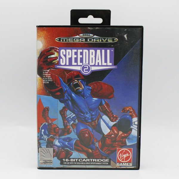 Speedball 2 PAL Game Complete In Box For Sega Mega Drive