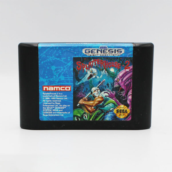 Splatterhouse 2 USA Game Cart Only For Sega Genesis