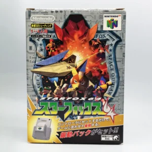 Star Fox 64 JPN Game Complete In Big Box With Rumble Pak For Nintendo N64