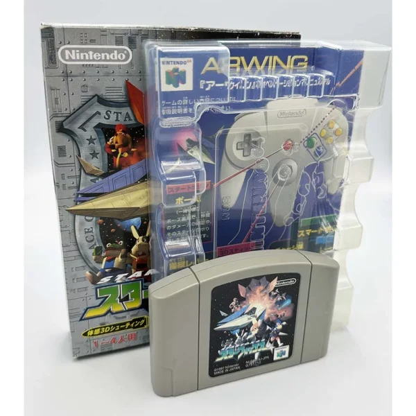 Star Fox 64 Lylat Wars JPN Game Complete In Box For Nintendo N64