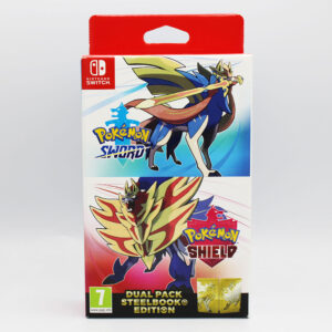 Nintendo Switch Pokemon Sword and Shield Dual Steelbook Edition New Sealed PAL Game For Nintendo Switch