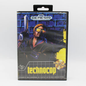 Technocop USA Game Complete In Box For Sega Genesis