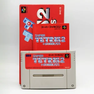 Super Tetris 2 + Bombliss JPN Game Complete In Box For Nintendo Super Famicom