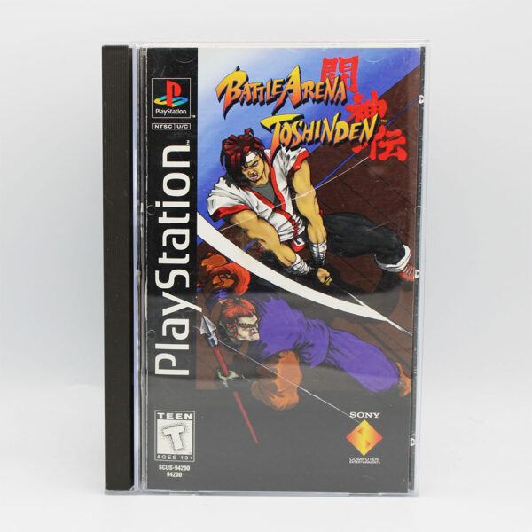 Battle Arena Toshinden Game Complete In Big Box For Sony Playstation
