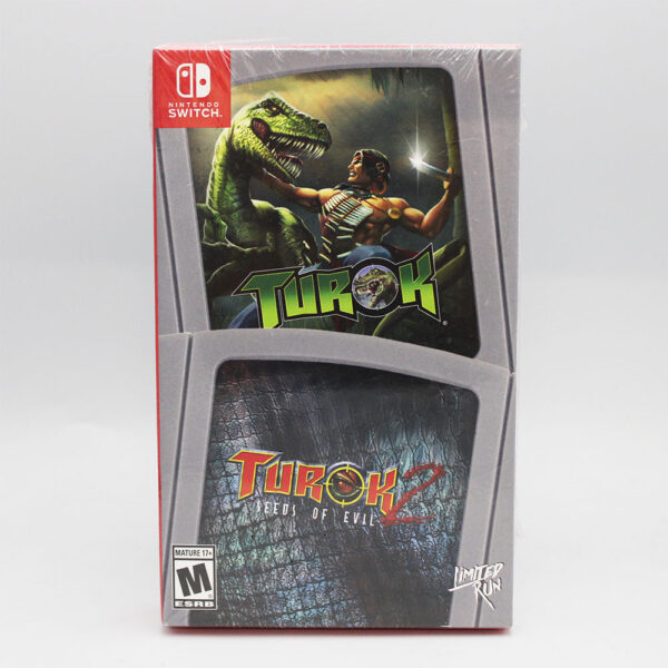 Turok / Turok 2 Limited Run New Sealed PAL Game For Nintendo Switch