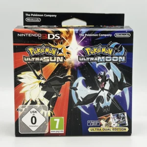 Pokemon Ultra Sun Ultra Moon Ultra Dual Edition New Sealed PAL Game For Nintendo 3DS