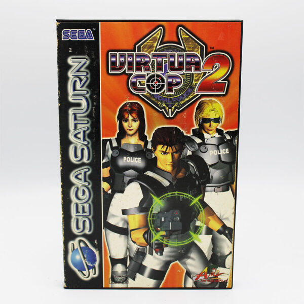 Virtua Cop 2 PAL Game Complete In Box For Sega Saturn